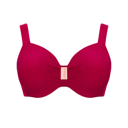 Bikini-Oberteil St. Tropez 9122-brombeer