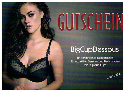 BigCupDessous Geschenkkarte