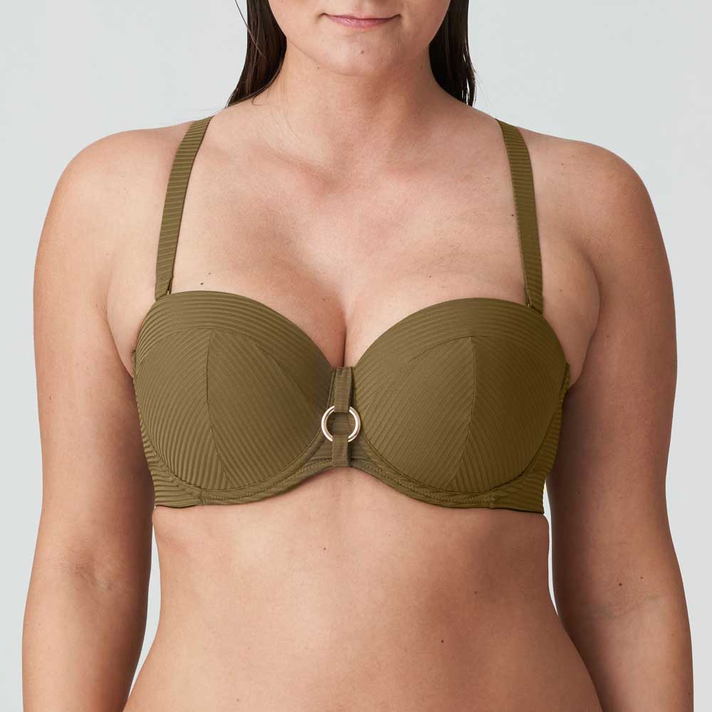 Unterlegtes Bikini-Oberteil Sahara trägerlos 4006317