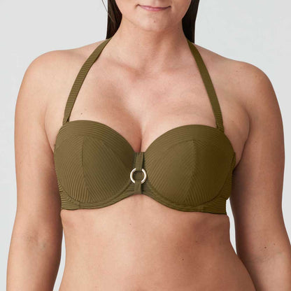 Unterlegtes Bikini-Oberteil Sahara trägerlos 4006317