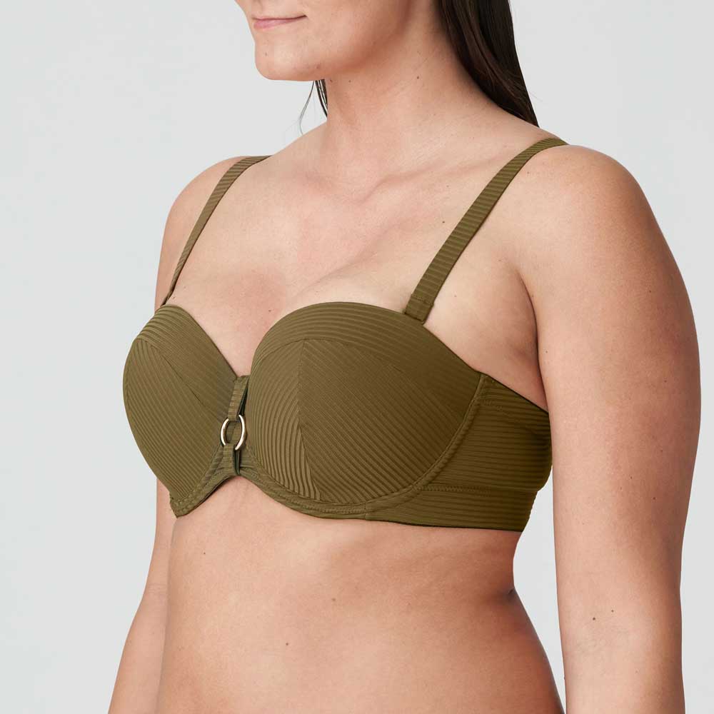 Unterlegtes Bikini-Oberteil Sahara trägerlos 4006317