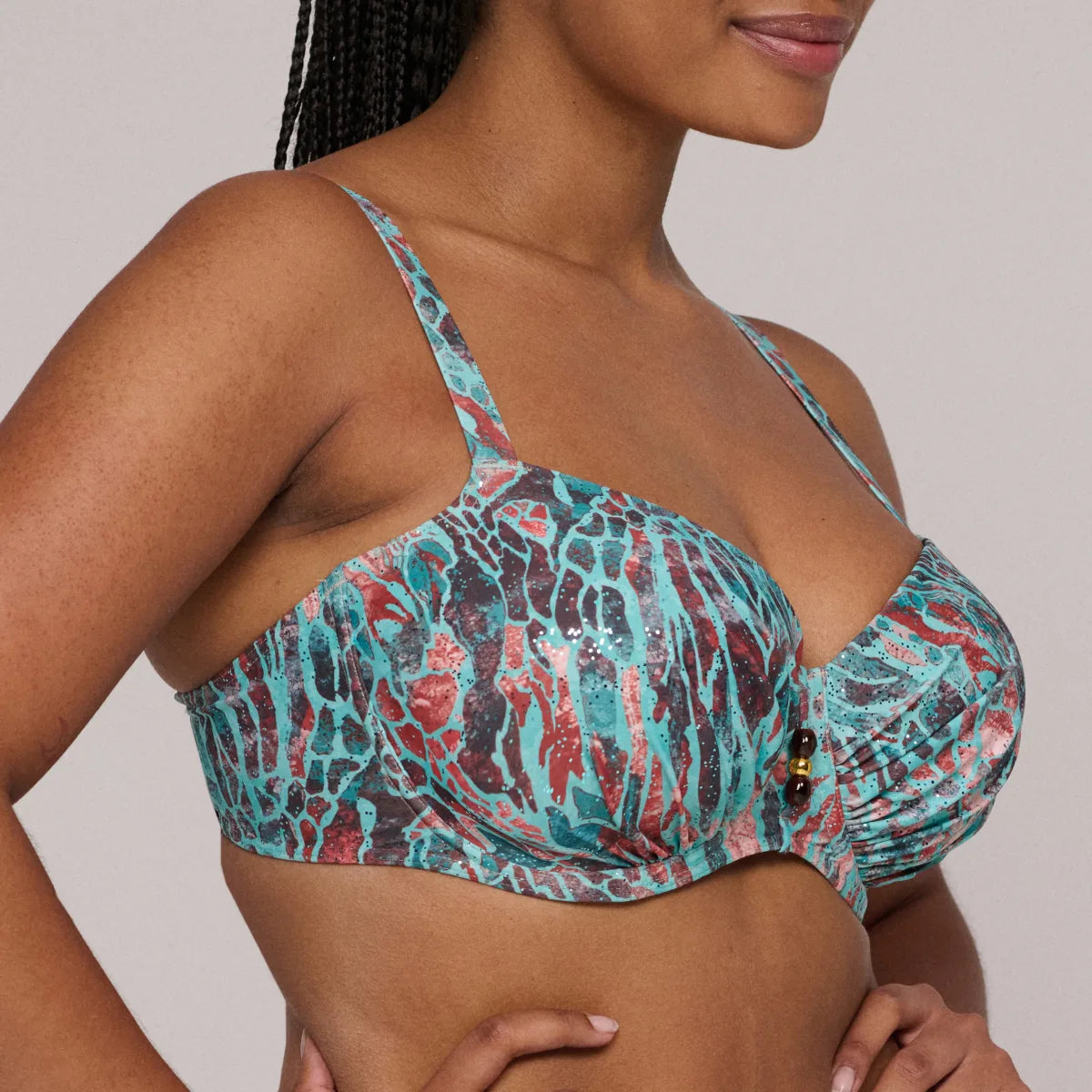 unterlegtes-Bikini-Top Riyad 4012816TQS